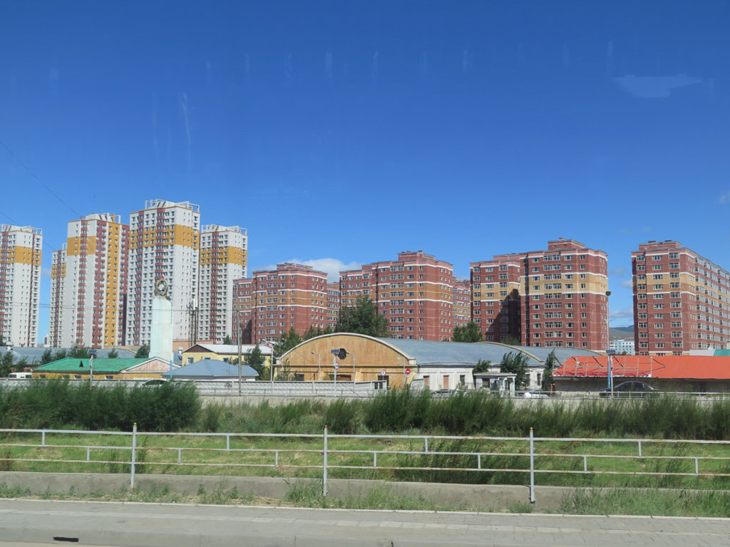 Hochhäuser in Ulaanbaatar